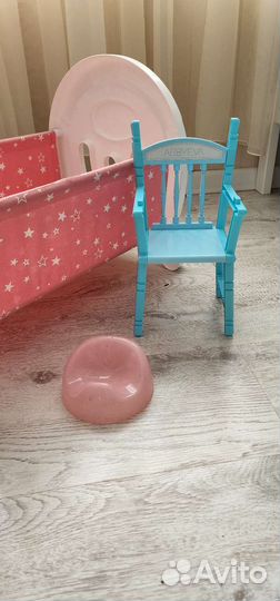 Кроватка стульчик для кукол
