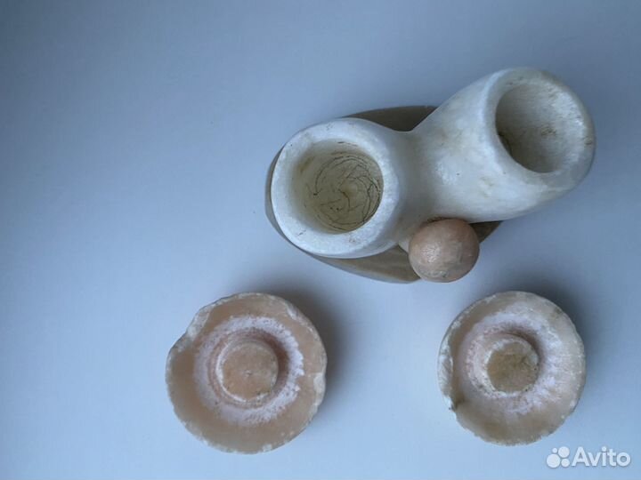 Солонка и перечница СССР мрамор