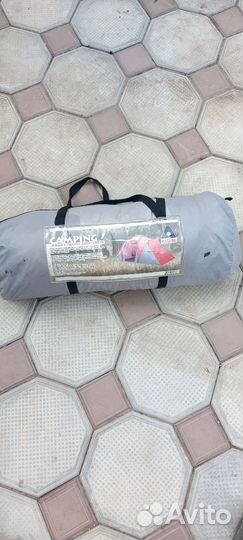 Палатка туристическая 4 местная с тамбуром бу