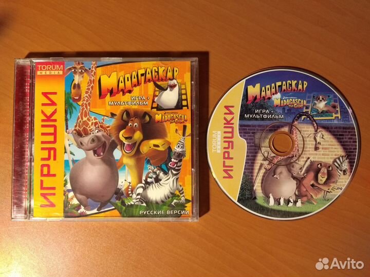 Игра Madagaskar pc cd