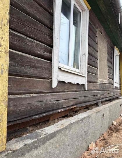 Фундамент венцы отмостка