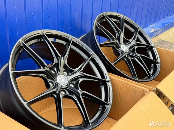 Диски R18 5x114,3 HRE P102 черный матовые MB