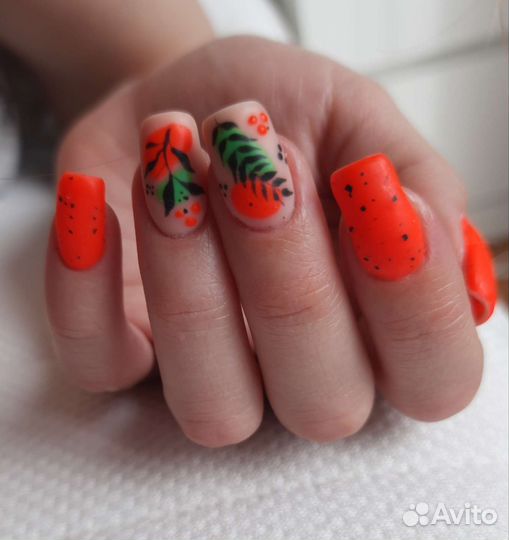 Маникюр гель лак