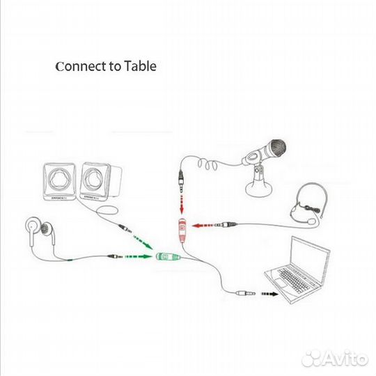 Микрофон мини карманный для смартфона планшета пк