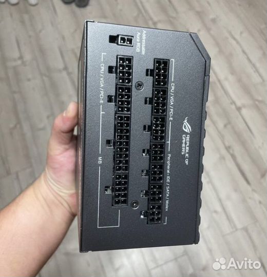 Блок питания asus ROG thor 850W