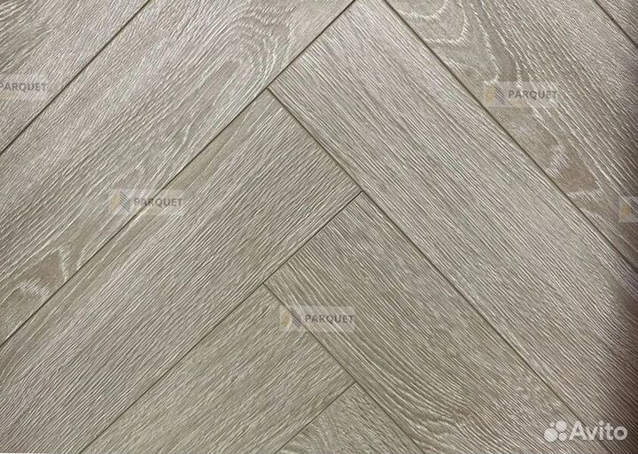 Виниловый ламинат елочкой