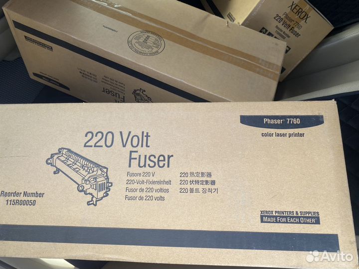 Xerox Phaser 7760/50 Volt Fuser (печка) - оригинал