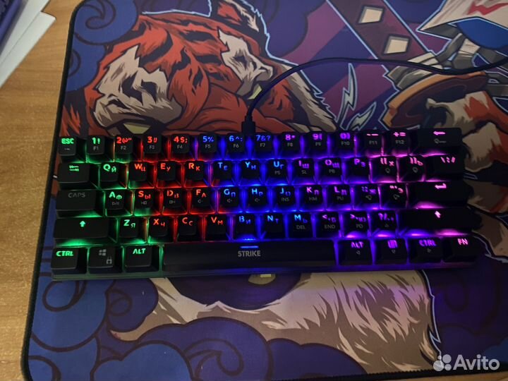 Игровая клавиатура механическая strike