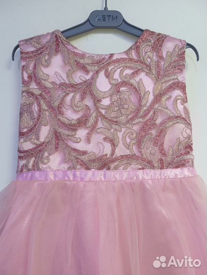 Новое праздничное платье, 128 см