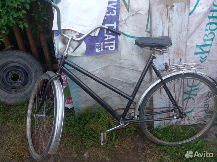 Велосипед взрослый дамский