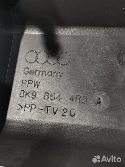 Накладка на заднюю панель Audi A4 (B8, 8k5) 2007