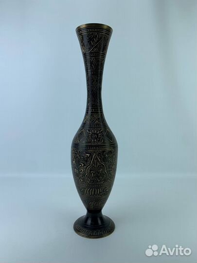 Ваза индия латунь