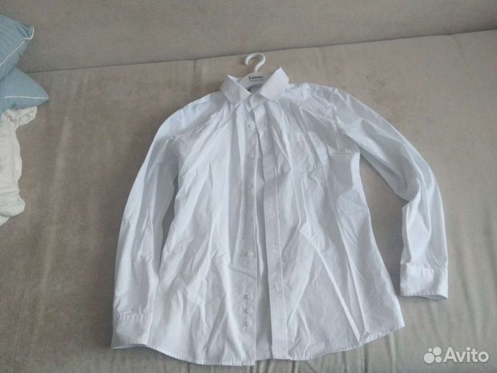 Рубашка белая для мальчика