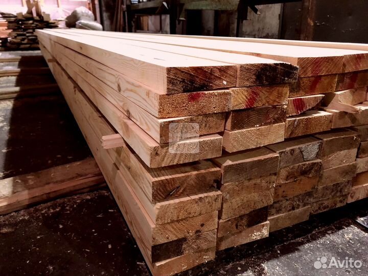 Доска сухая строганная