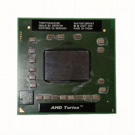 Цпу AMD Turion 64 x2 2.1GHz RM-72 tmrm700AM22GK