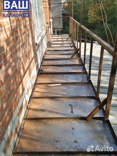 Остекление/ремонт балконов и лоджий под ключ