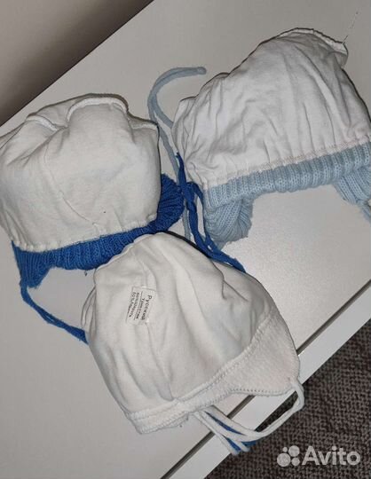 Шапка детская на мальчика 42-44, 44-46