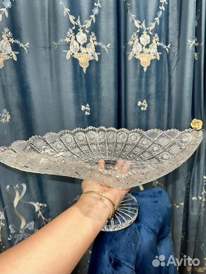 Богемский хрусталь вазы