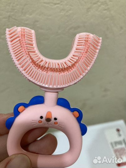 U-образная зубная щетка для детей новая