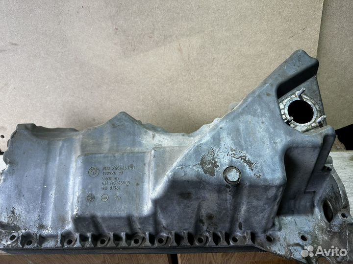 Поддон двигателя картер масляный bmw f10 n52