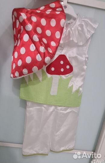 Костюм гриба, кузнечика, русский