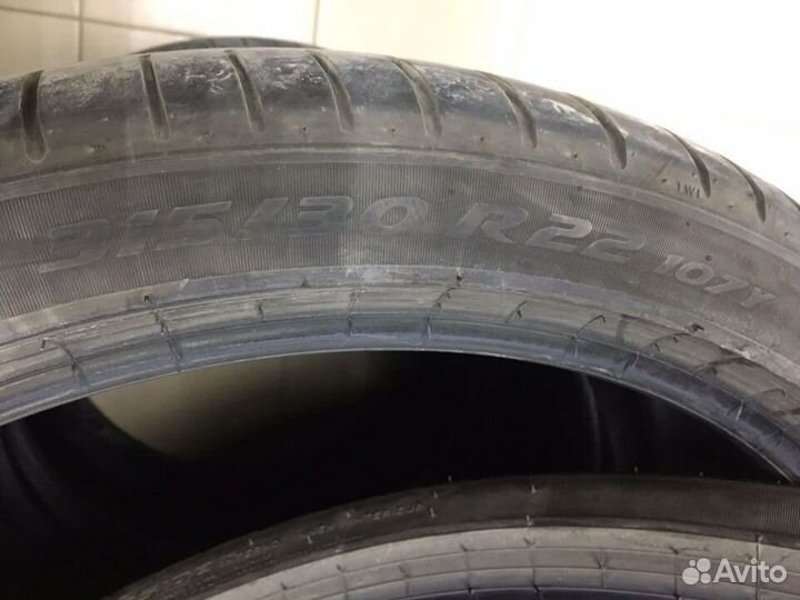 Pirelli P Zero 275/35 R22 и 315/30 R22 107Y