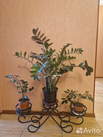 Подставка для цветов напольная металлическая