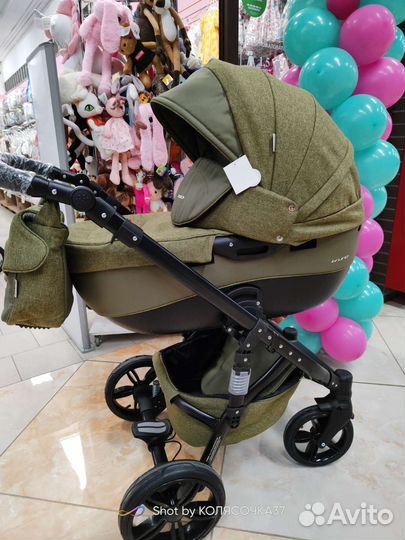 Новые коляски Riko Bruno Natural в налич