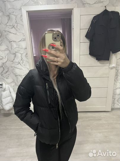 Куртка пуховик женская 42 44 размер
