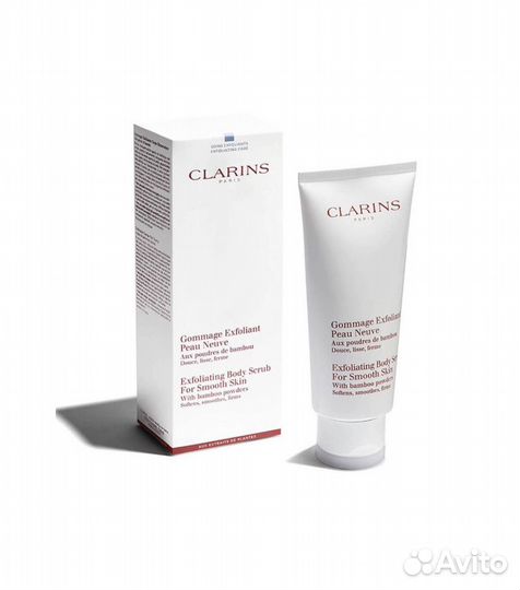 Clarins Отшелушивающий крем для тела peau neuve