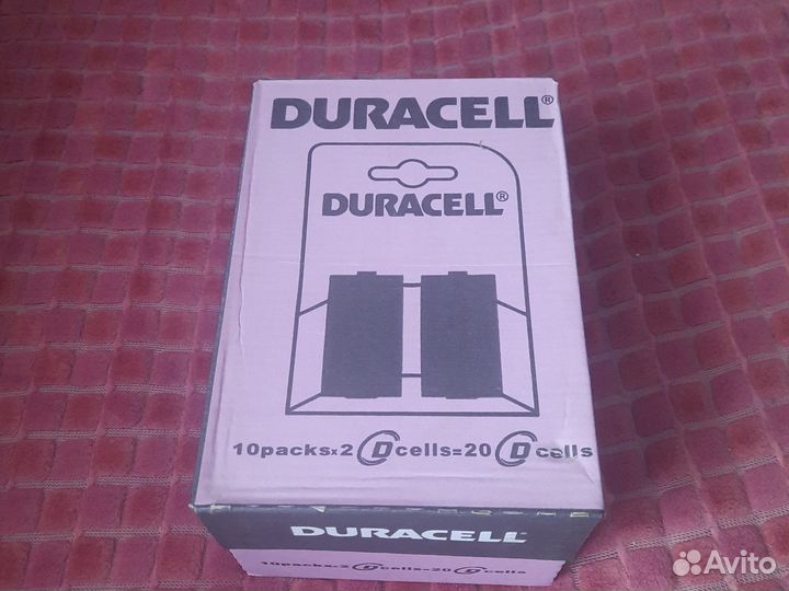 Батарейки щелочные, Тип D (LR20),1.5 В,20 шт
