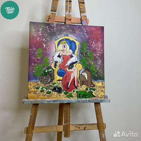 Картина по фото маслом на холсте кастом