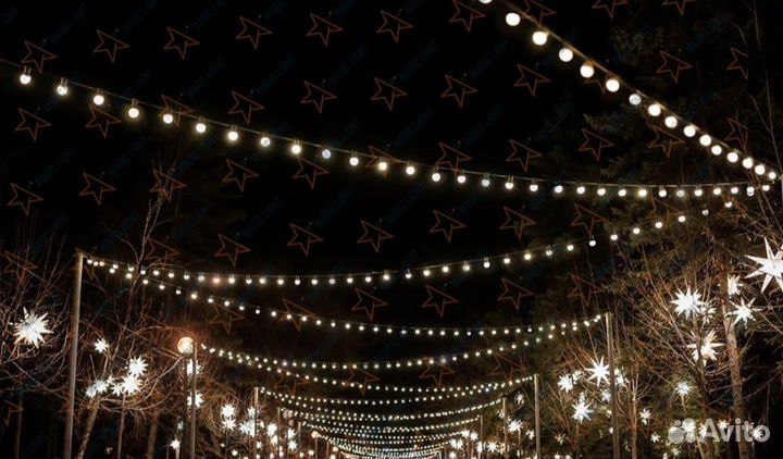 Лента патрон гирлянда (белт лайт-лента патрон)