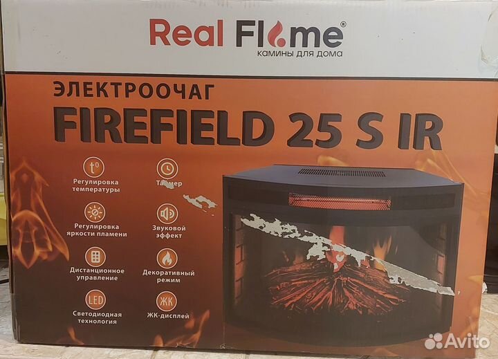 Электрокамин Firefield 25 RealFlame