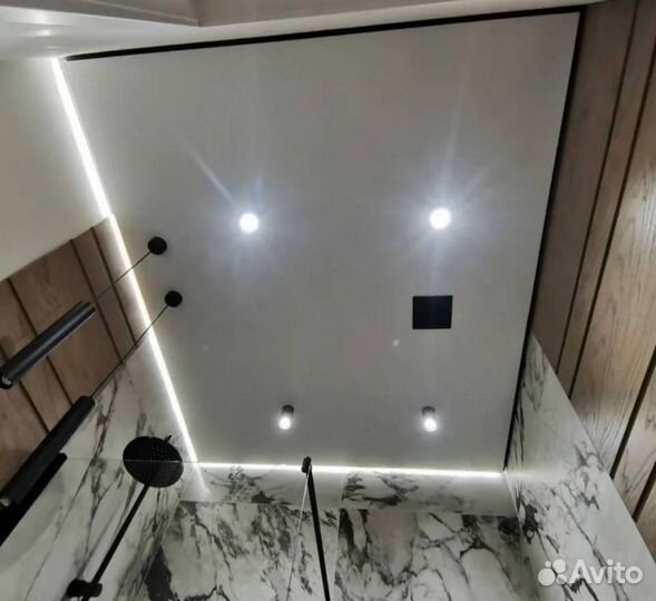 Монтаж натяжных потолков