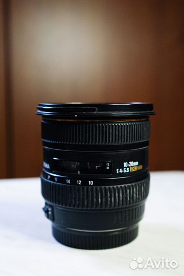 Объектив Sigma 10-20mm f/4-5.6 для Canon EF-S