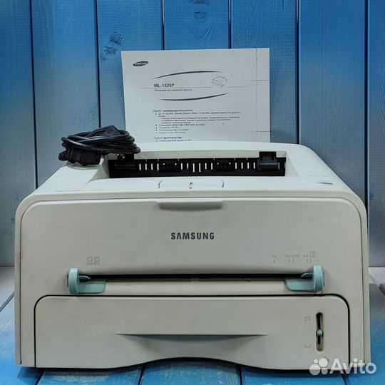 Принтер лазерный Samsung ML-1520P, ч/б, A4
