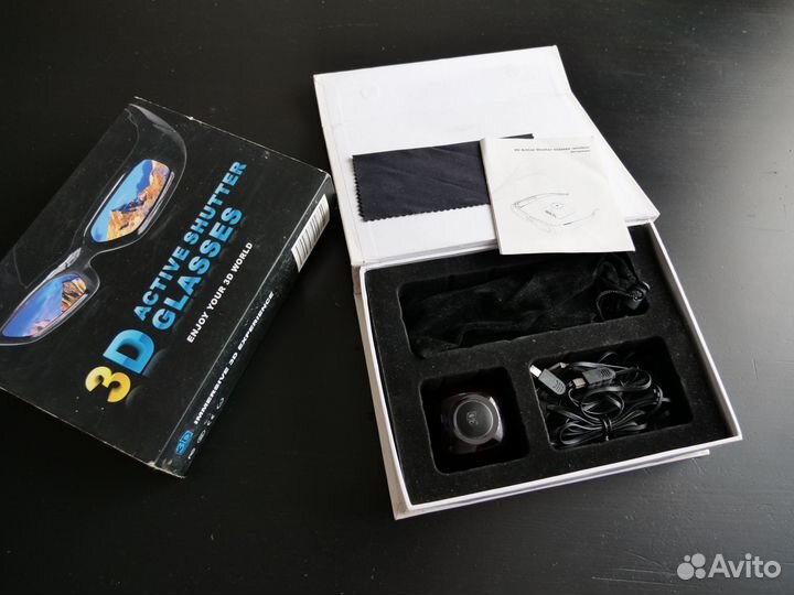 Очки 3D Active Shutter Glasses Видеокарты Nvidia