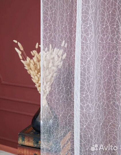 Тюль Паутинка новая