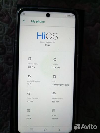 TECNO Camon 20 Pro, 8/256 ГБ