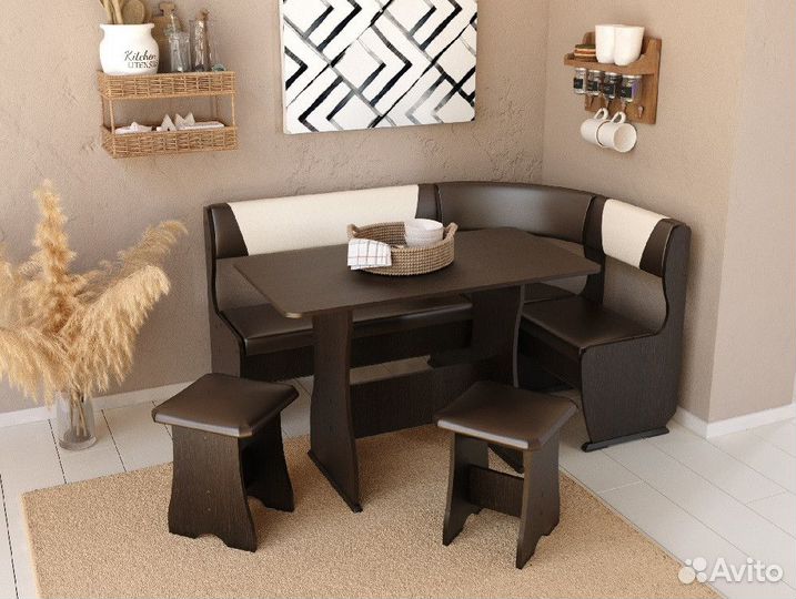 Кухонный уголок Тип 1.8 мини фисташка