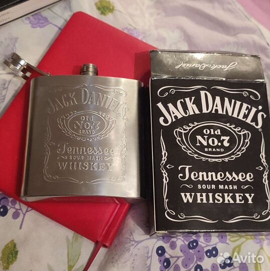 Фляжка для алкоголя из нержавеющей, тали