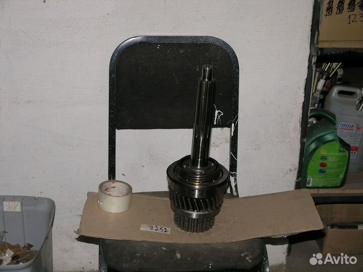 Вал кпп камаз делителя первичный кпп-154 в сборе