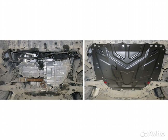 Форд Фокус 2,3 защита двигателя