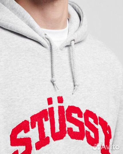 Худи stussy pugment dyed