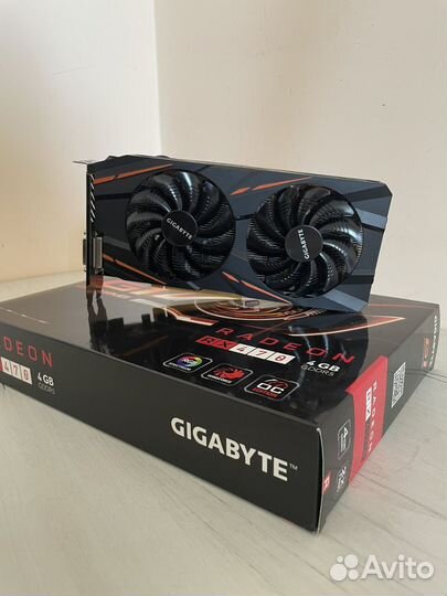 Видеокарта rx 470 Gigаbyte 4gb
