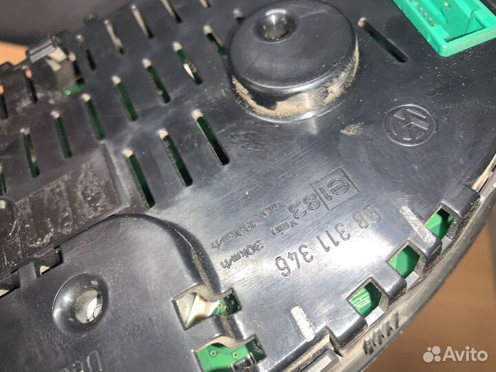 Панель приборов vw transporter t5 2.5 dt