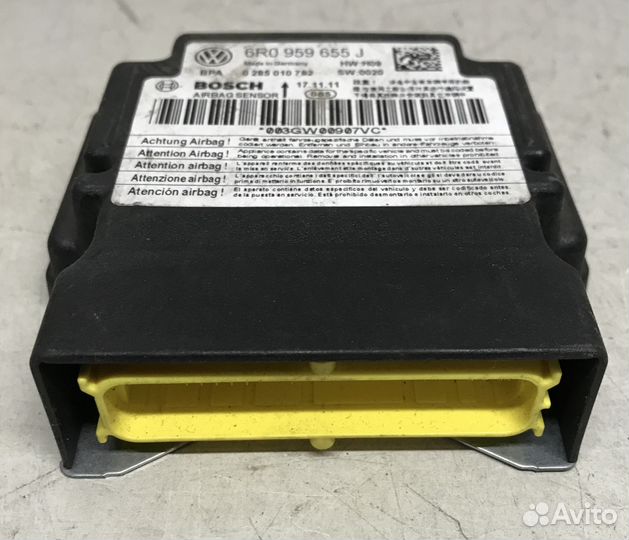 Блок управления AIR BAG Polo Fabia Rapid 2015г