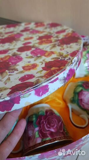 Чайный сервиз на 6 персон в коробке