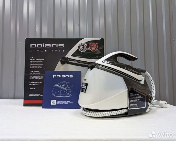 Парогенератор Polaris 2600 Вт 160-600 г/мин Новый